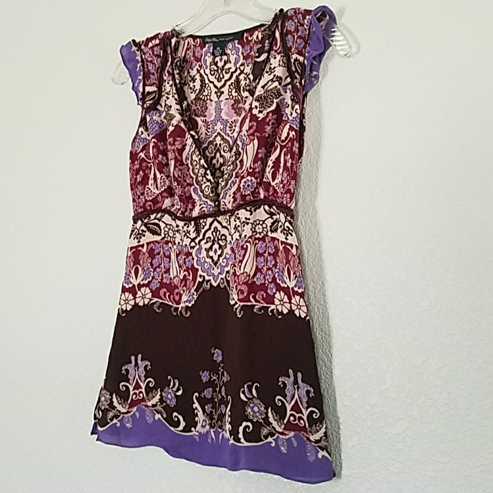 Indigo Palms extra small blouse sleeveless